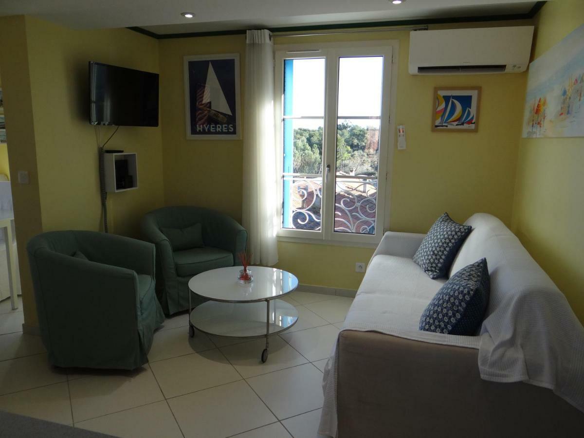 Appartement Vue Mer, Presqu'Il De Giens Hyères Kültér fotó